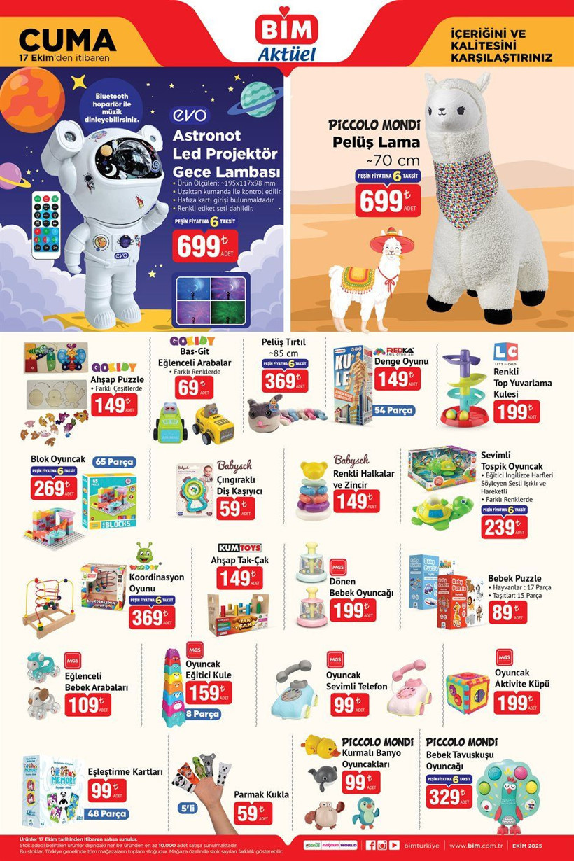 BİM 17 EKİM 2025 AKTÜEL KATALOĞU: BİM'e şarjlı süpürge ve televizyon geliyor! - Resim: 6