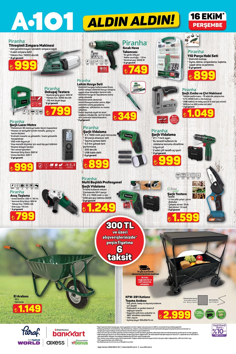 A101 16 EKİM 2025 AKTÜEL KATALOĞU: A101'e lazer epilasyon cihazı ve elektrikli bisiklet geliyor! - Resim: 6