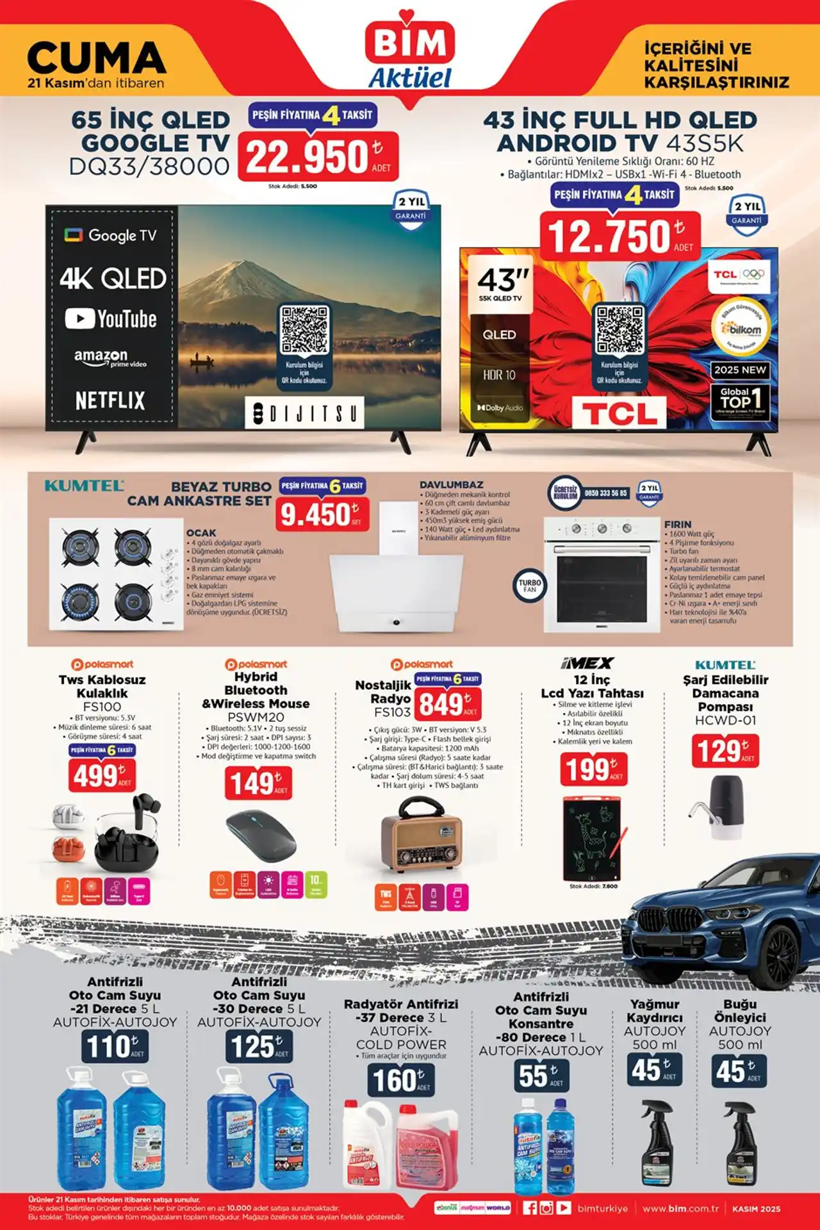 BİM 21 KASIM 2025 AKTÜEL KATALOĞU: BİM'e bu hafta neler geliyor? BİM'de neler var? - Resim: 5