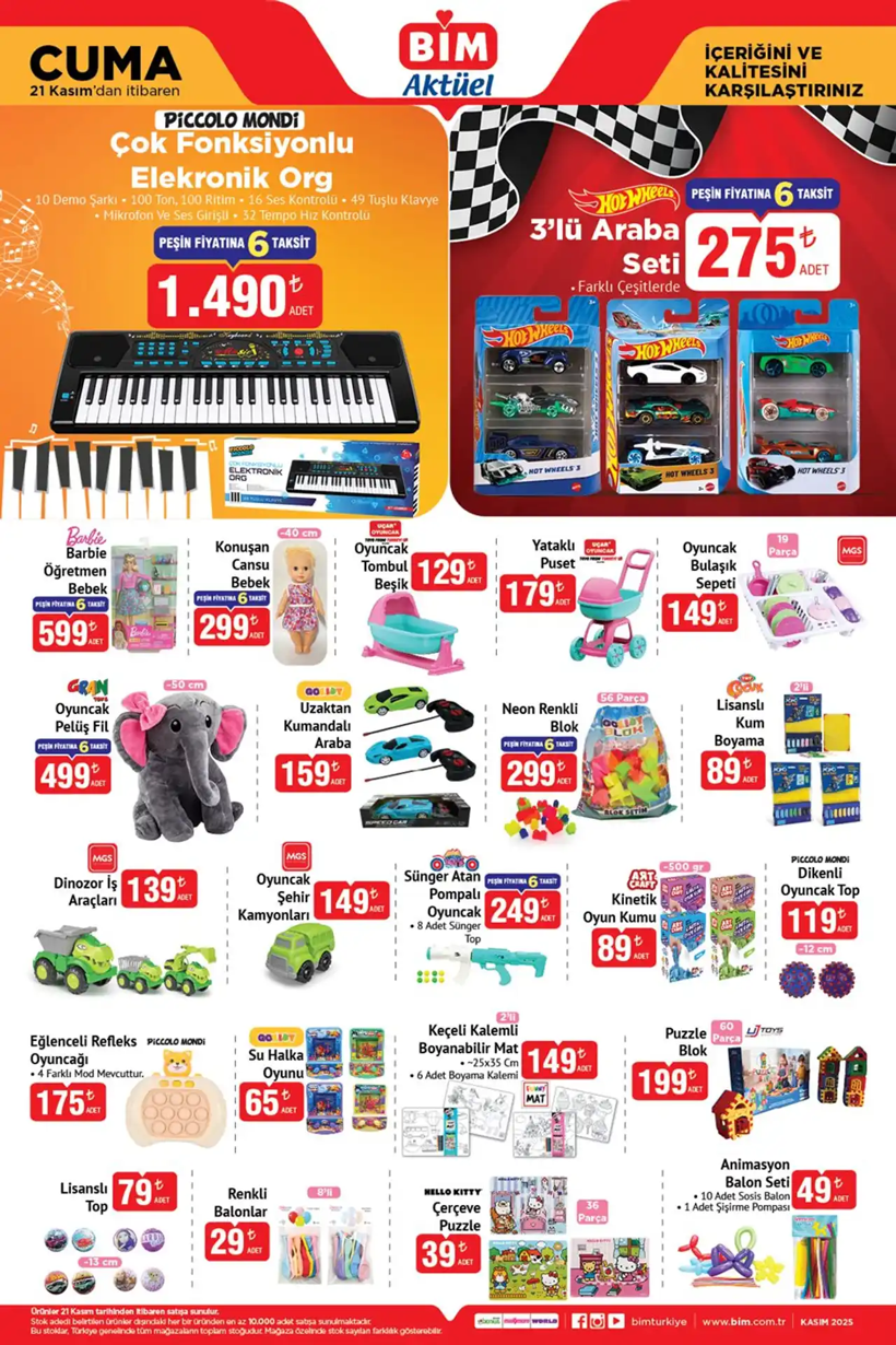 BİM 21 KASIM 2025 AKTÜEL KATALOĞU: BİM'e bu hafta neler geliyor? BİM'de neler var? - Resim: 8