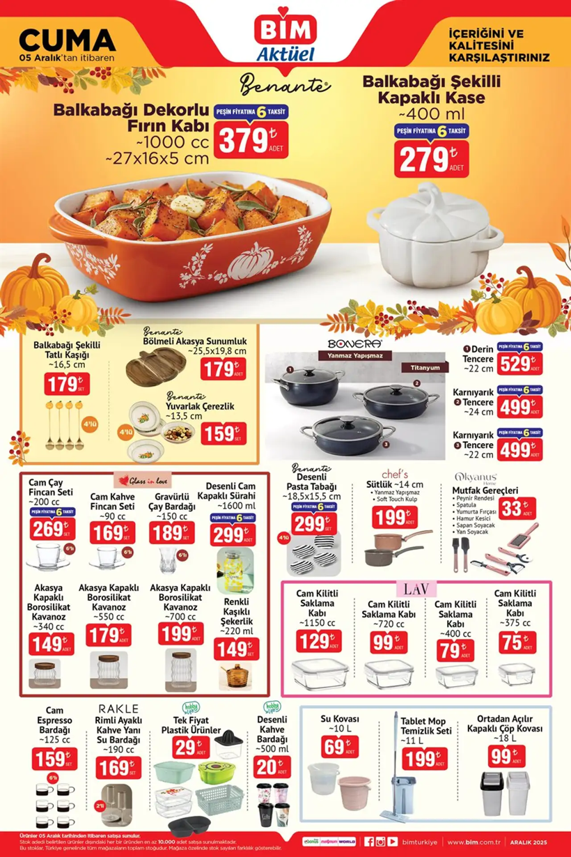 BİM 5 ARALIK 2025 AKTÜEL KATALOĞU: BİM'e bu hafta neler geliyor? BİM'de neler var? - Resim: 4