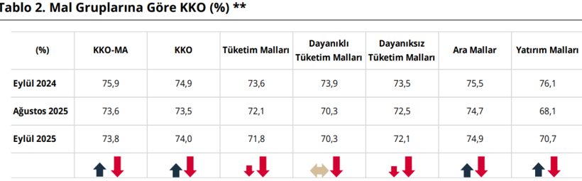 Son dakika: TCMB açıkladı: Kapasite kullanımı 5 yılın en düşük seviyesinden yükselişe geçti! - Resim : 3