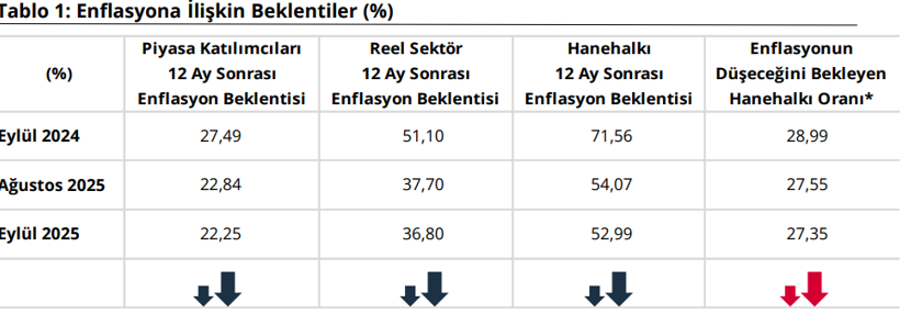 Merkez Bankası açıkladı: Piyasanın, reel sektörün ve vatandaşın enflasyon beklentileri belli oldu - Resim : 2