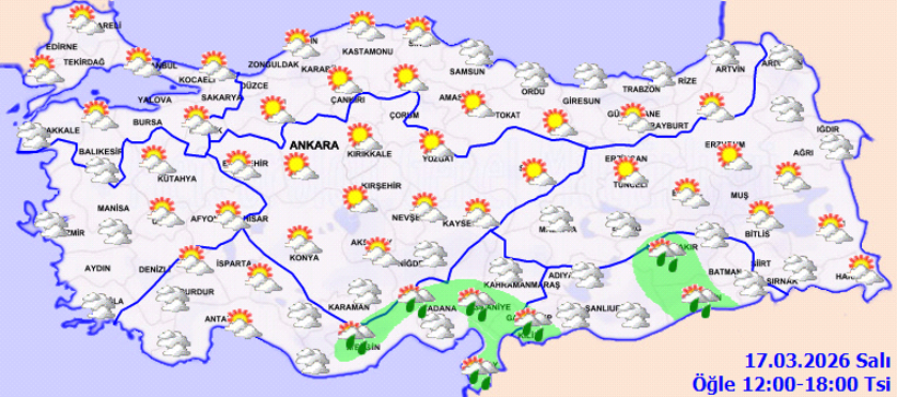 Sağanak yağış geliyor: İki b&ouml;lgede etkili olacak - Resim : 2