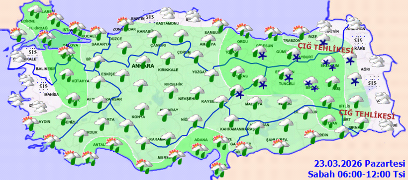 Yurt genelinde yağış alarmı: Sağanak etkisini artırıyor - Resim : 1