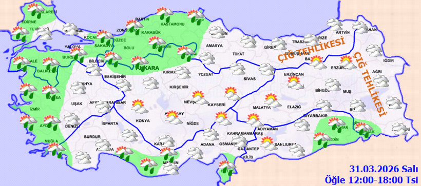 Yurt genelinde sağanak alarmı: Yağışlar bir s&uuml;re daha devam edecek - Resim : 1
