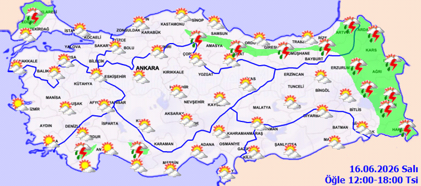 Meteoroloji duyurdu: Türkiye genelinde sıcak ve açık hava etkili olacak - Resim : 1