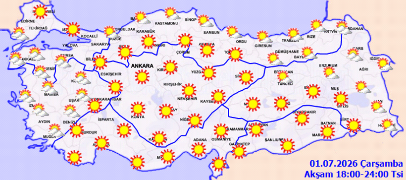 Kavurucu sıcaklar etkisini sürdürüyor: Termometreler 40 dereceyi görecek - Resim : 2