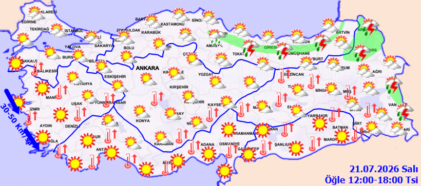 Yurt genelinde sıcak hava etkisini sürdürüyor - Resim : 1