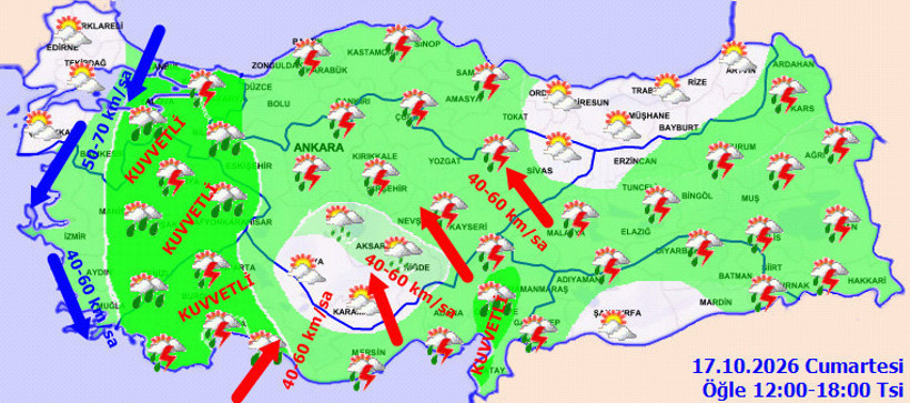 İstanbul ve &ccedil;evresinde tehlike b&uuml;y&uuml;yor: Meteoroloji'den sağanak uyarısı - Resim : 2
