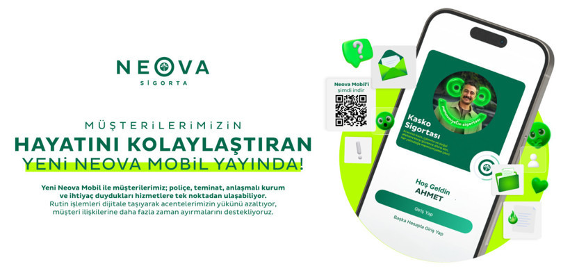 Neova Mobil yenilendi: Sigorta işlemleri tek platformda toplanıyor - Resim : 1
