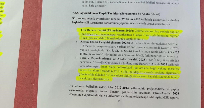 4 kişi can vermişti: Bina kontrolsüz dolgu zemin üzerine inşa edilmiş - Resim : 3