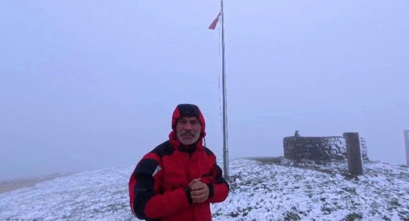 Mayıs sonunda kar sürprizi: Yayla beyaza büründü - Resim: 1
