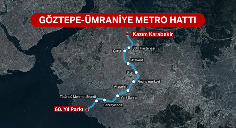 İstanbul'a yeni metro geliyor: 11 duraklı hattın açılış tarihi belli oldu - Resim: 1