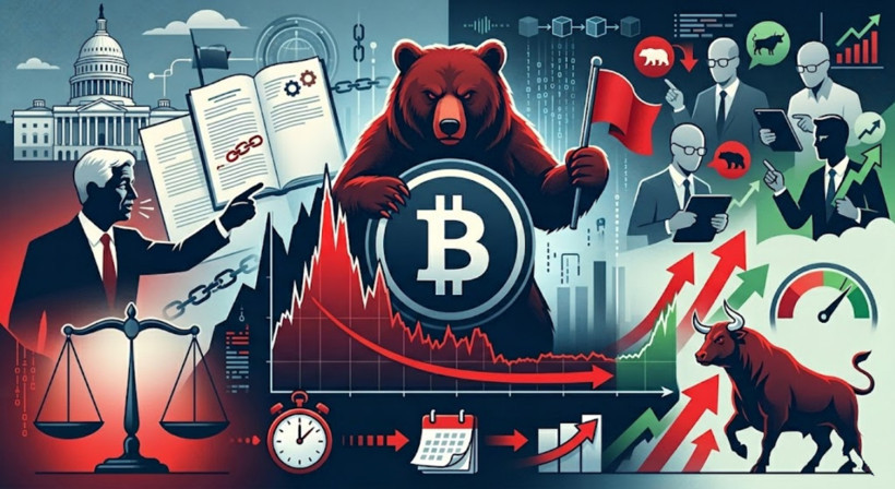 Bitcoin fon talebindeki gerilemeyle d&uuml;şerken analistler uzun s&uuml;reli zayıflık &ouml;ng&ouml;r&uuml;yor - Resim : 1