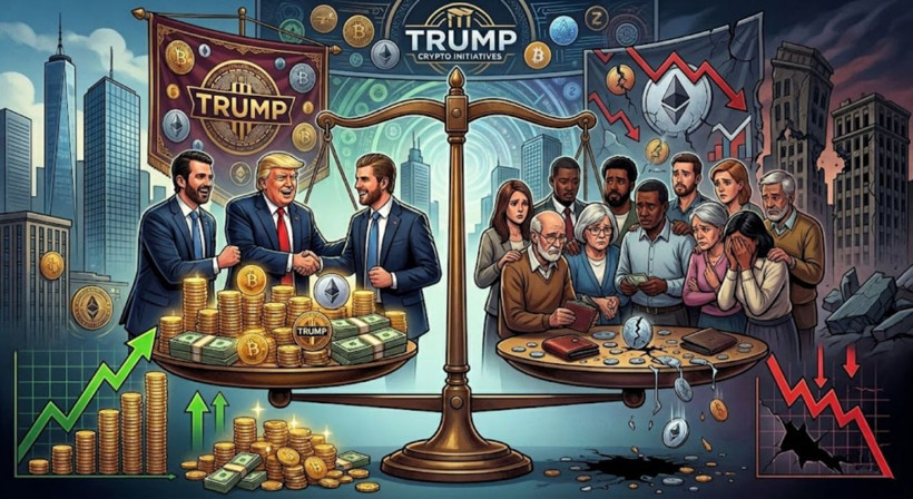 Trump ailesinin kripto oyununda aile kazanıyor, yatırımcılar kaybediyor - Resim: 1