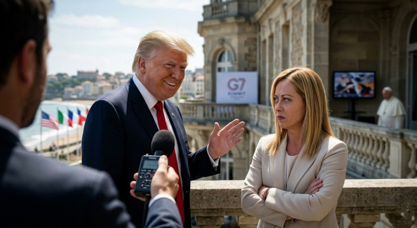 İtalya Başbakanı Meloni, Trump'ın iddialarına sert tepki gösterdi - Resim : 1