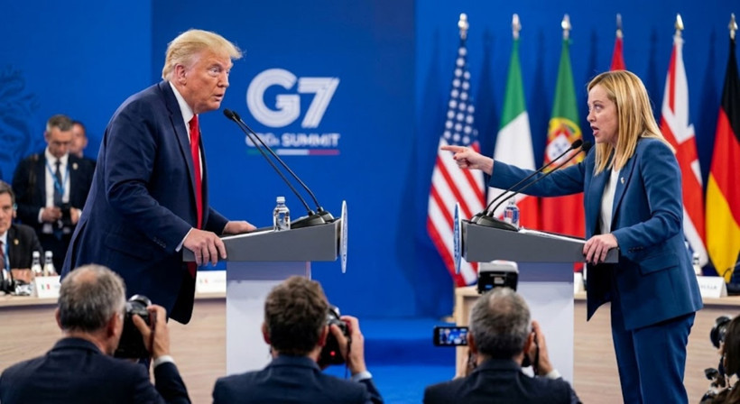 İtalya Başbakanı Meloni, Trump'ın iddialarına sert tepki gösterdi - Resim : 2