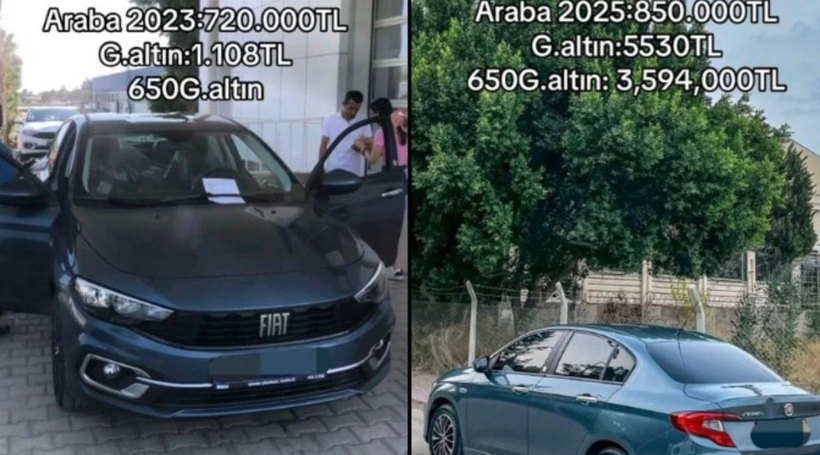 Geçmişin yatırımı çöktü: Otomobil, altına yenildi - Resim : 1