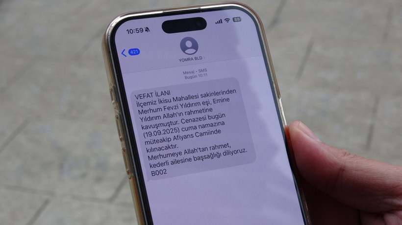 Belediye hoparlör anonslarını sona erdirdi: Ölüm haberleri artık SMS ile gelecek - Resim : 1
