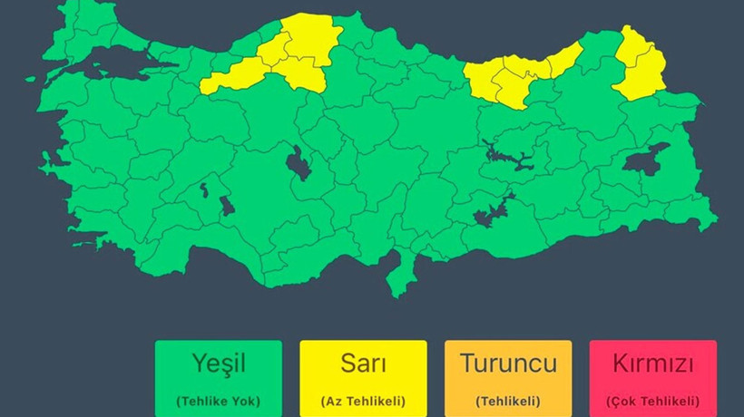 Meteoroloji 10 il için alarm verdi: Sel ve su baskınına dikkat - Resim : 1