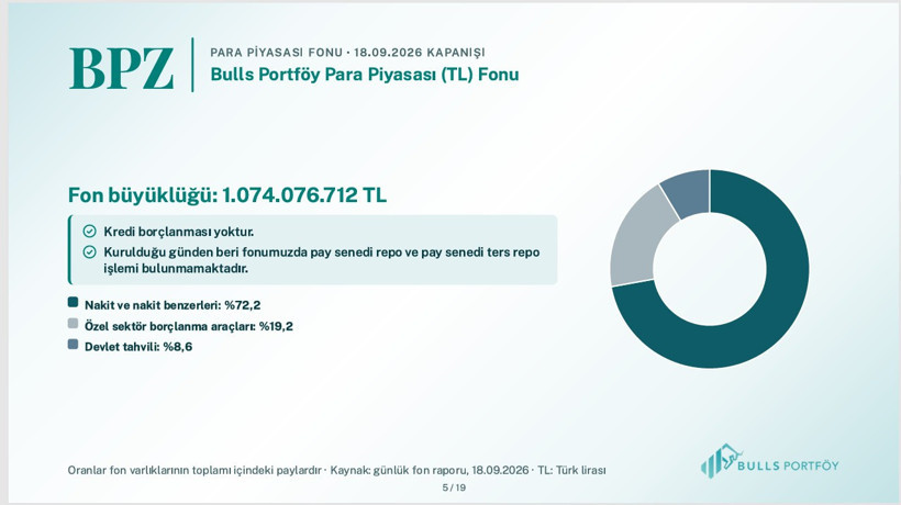 Bulls Portföy fonlarının içeriğini tek tek açıkladı - Resim: 3