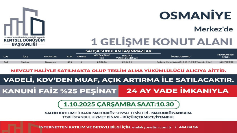 449 arsa ihaleye çıkıyor, satın alan KDV ödemeyecek - Resim: 28