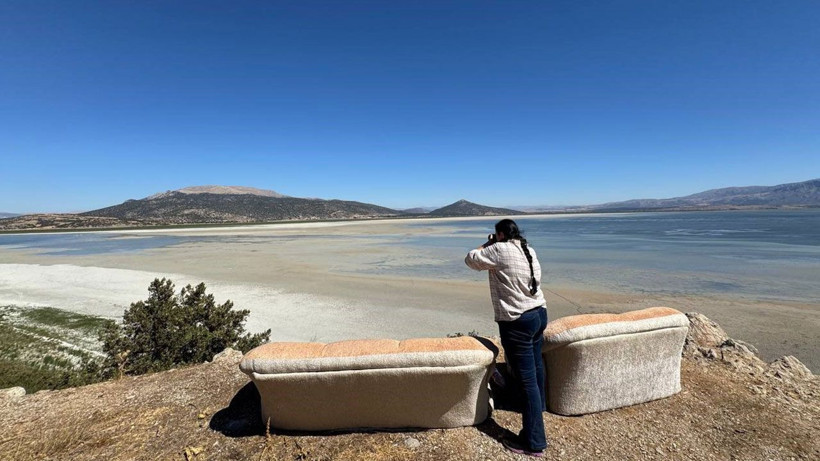 Eğirdir Gölü ikiye bölündü: “Yedi renkli göl” çığlık atıyor - Resim: 2