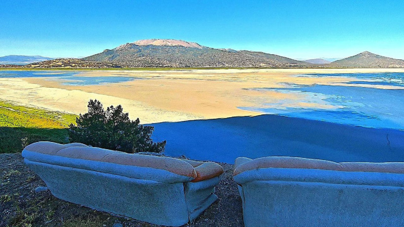 Eğirdir Gölü ikiye bölündü: “Yedi renkli göl” çığlık atıyor - Resim: 3