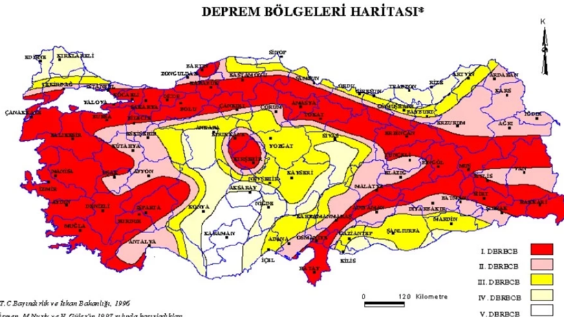 TÜRKİYE DEPREM RİSK HARİTASI... Marmara denizi ve İstanbul deprem risk haritası - Resim: 2