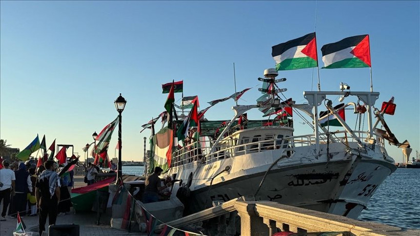 SUMUD FİLOSU CANLI TAKİP: Küresel Sumud Filosu Gazze'ye vardı mı, son durum nedir? Alıkonan Türklerin isimleri nedir? - Resim: 4