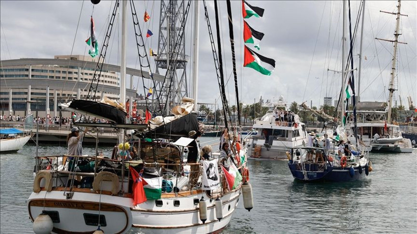 SUMUD FİLOSU CANLI TAKİP: Küresel Sumud Filosu Gazze'ye vardı mı, son durum nedir? Alıkonan Türklerin isimleri nedir? - Resim: 3