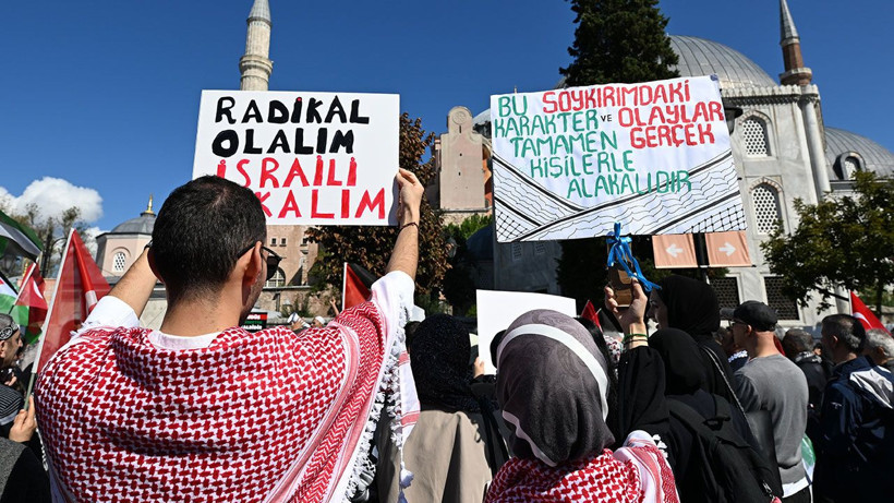 Türkiye’den Gazze’ye destek: Binler meydanlarda - Resim: 3