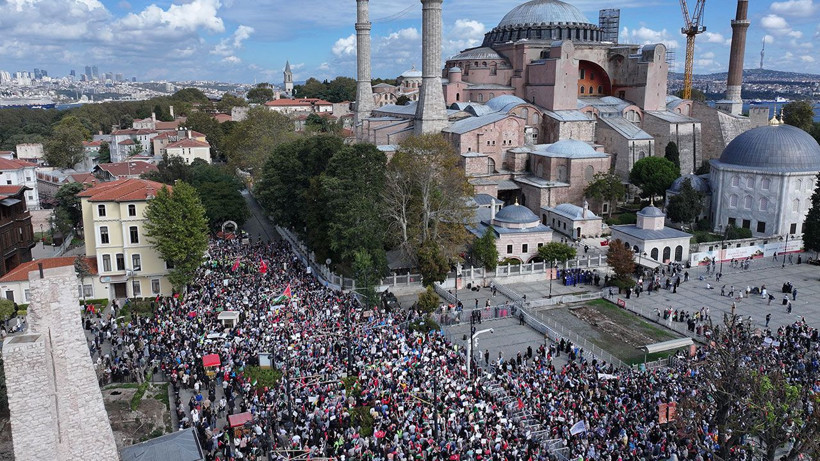 Türkiye’den Gazze’ye destek: Binler meydanlarda - Resim: 5