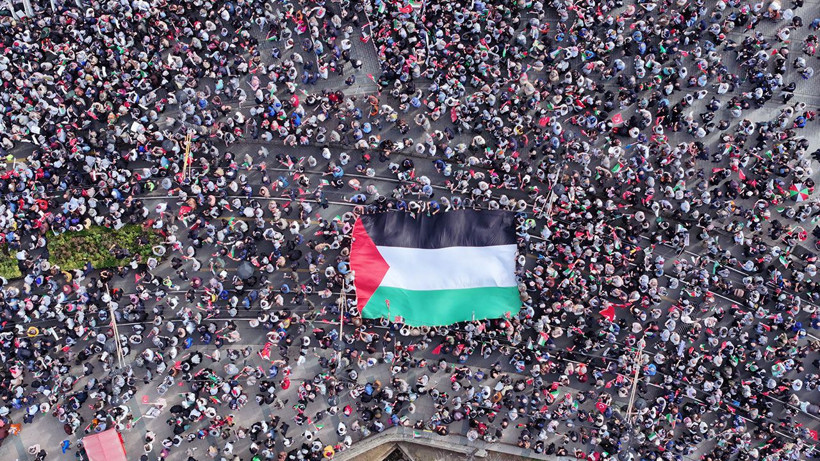 Türkiye’den Gazze’ye destek: Binler meydanlarda - Resim: 6