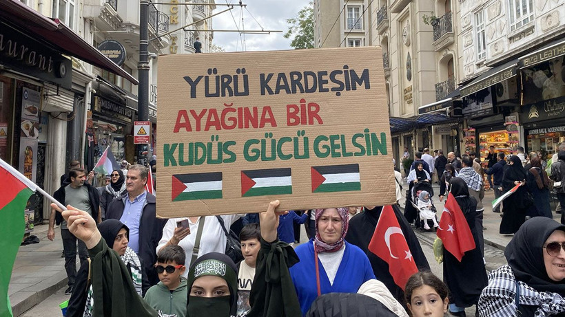 Türkiye’den Gazze’ye destek: Binler meydanlarda - Resim: 7