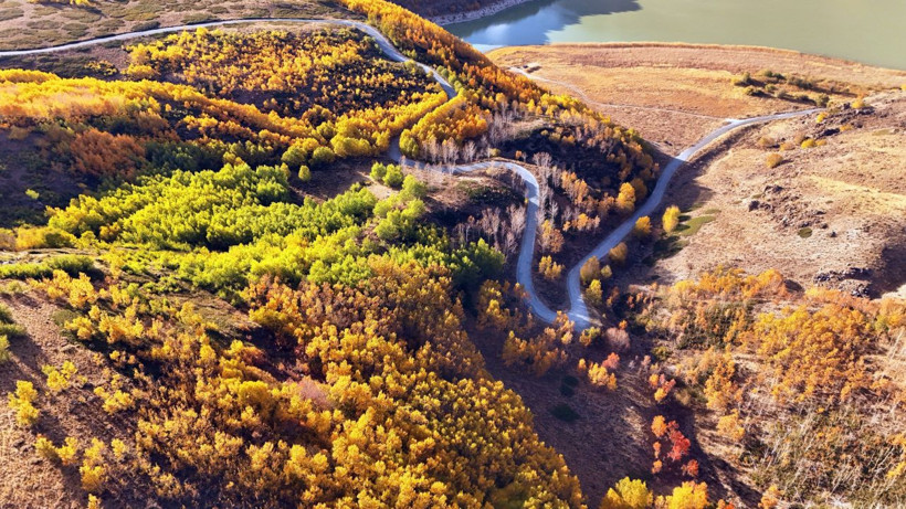 Bitlis’te kartpostallık manzara: Nemrut Krater Gölü’nde renk cümbüşü - Resim: 4