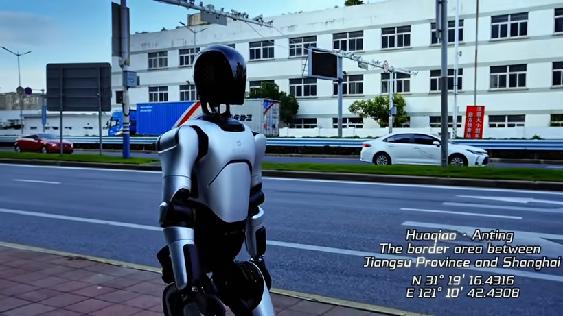 Çinli insansı robot, şehirler arası yürüyüşle Guinness rekoru kırdı - Resim: 7