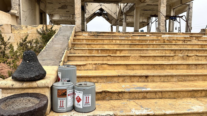 YPG/SDG, Tabka’daki kiliseyi dron atölyesine çevirmiş - Resim: 2