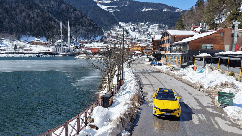 Togg taksi Karadeniz yollarında - Resim: 3