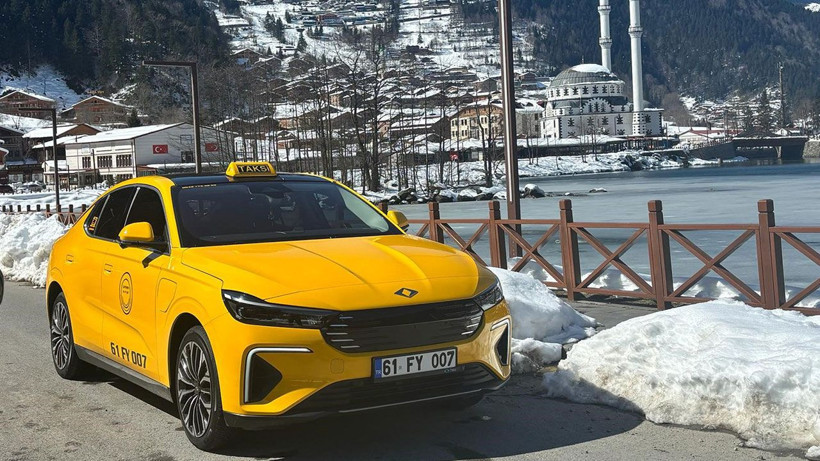 Togg taksi Karadeniz yollarında - Resim: 4