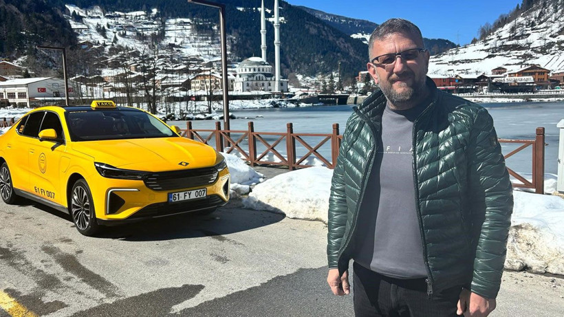 Togg taksi Karadeniz yollarında - Resim: 5