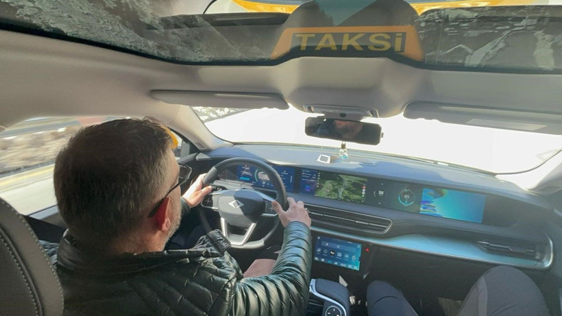 Togg taksi Karadeniz yollarında - Resim: 6