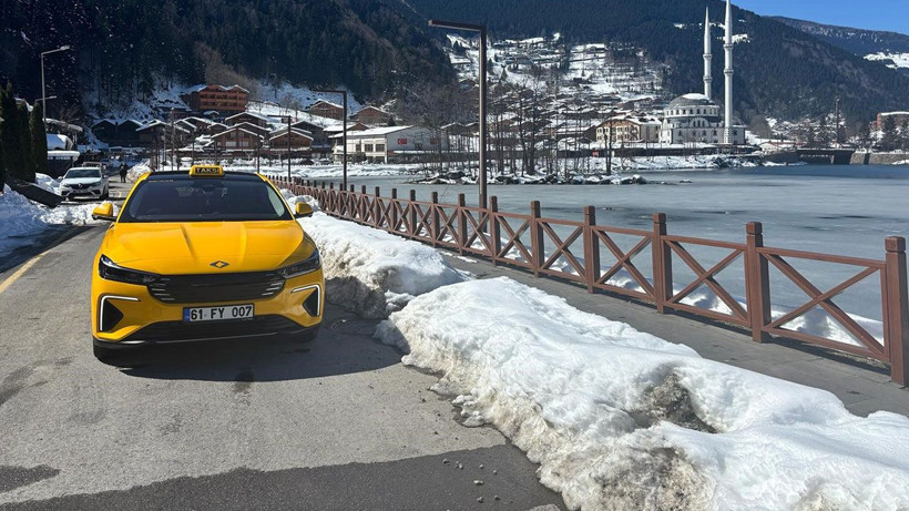 Togg taksi Karadeniz yollarında - Resim: 7