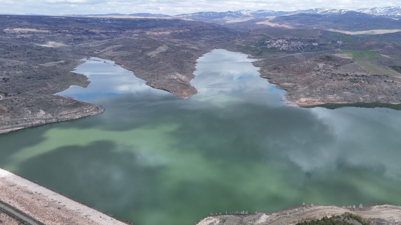 Kuruyan gölün son halini görenler manzaraya inanamadı: Son 15 yılın en yüksek seviyesi - Resim: 2
