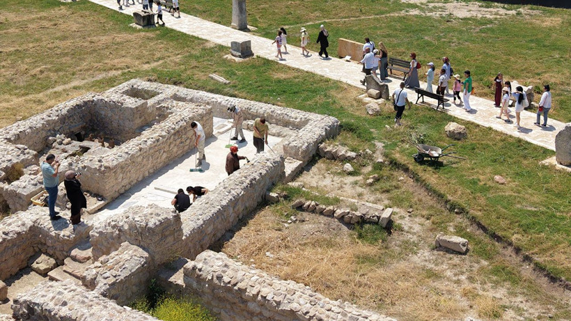 2 bin yıllık miras ziyaretçi rekoruna koşuyor: Hedef 100 binin üzerine çıkmak - Resim: 5