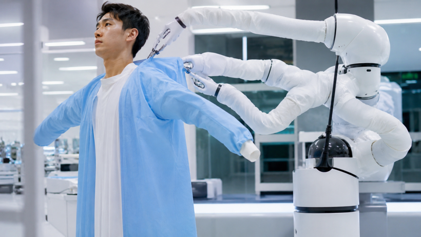 Hastları, yaşlıları ve çocukları robotlar giydirecek - Resim: 2