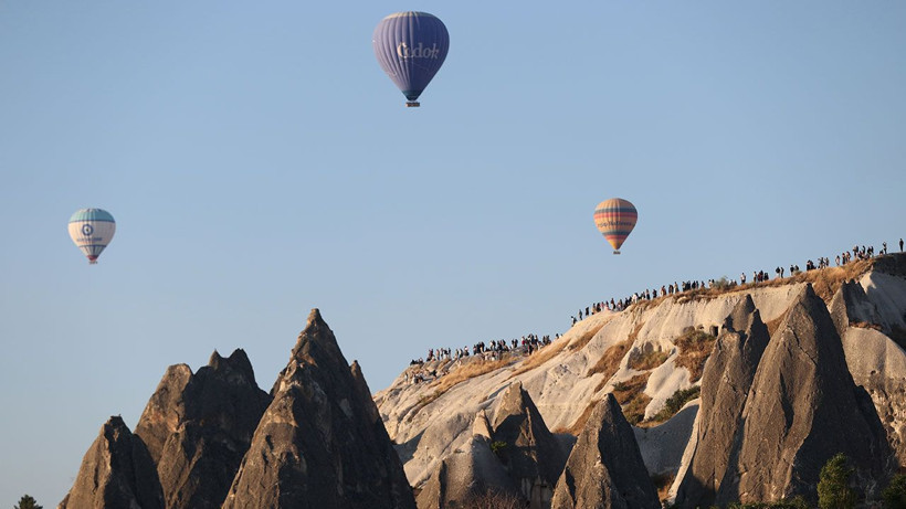 Yağmur ve rüzgar uçuşları azalttı: Kapadokya'da 6 ayda 256 bin turist balonla uçtu - Resim: 6