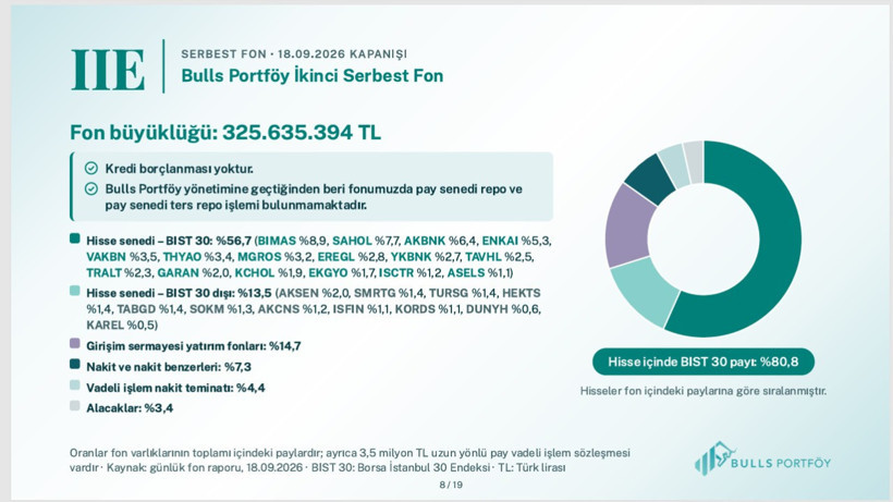 Bulls Portföy fonlarının içeriğini tek tek açıkladı - Resim: 6