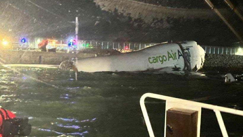 Hong Kong’da Türk kargo uçağı denize çakıldı: 2 kişi hayatını kaybetti - Resim : 1